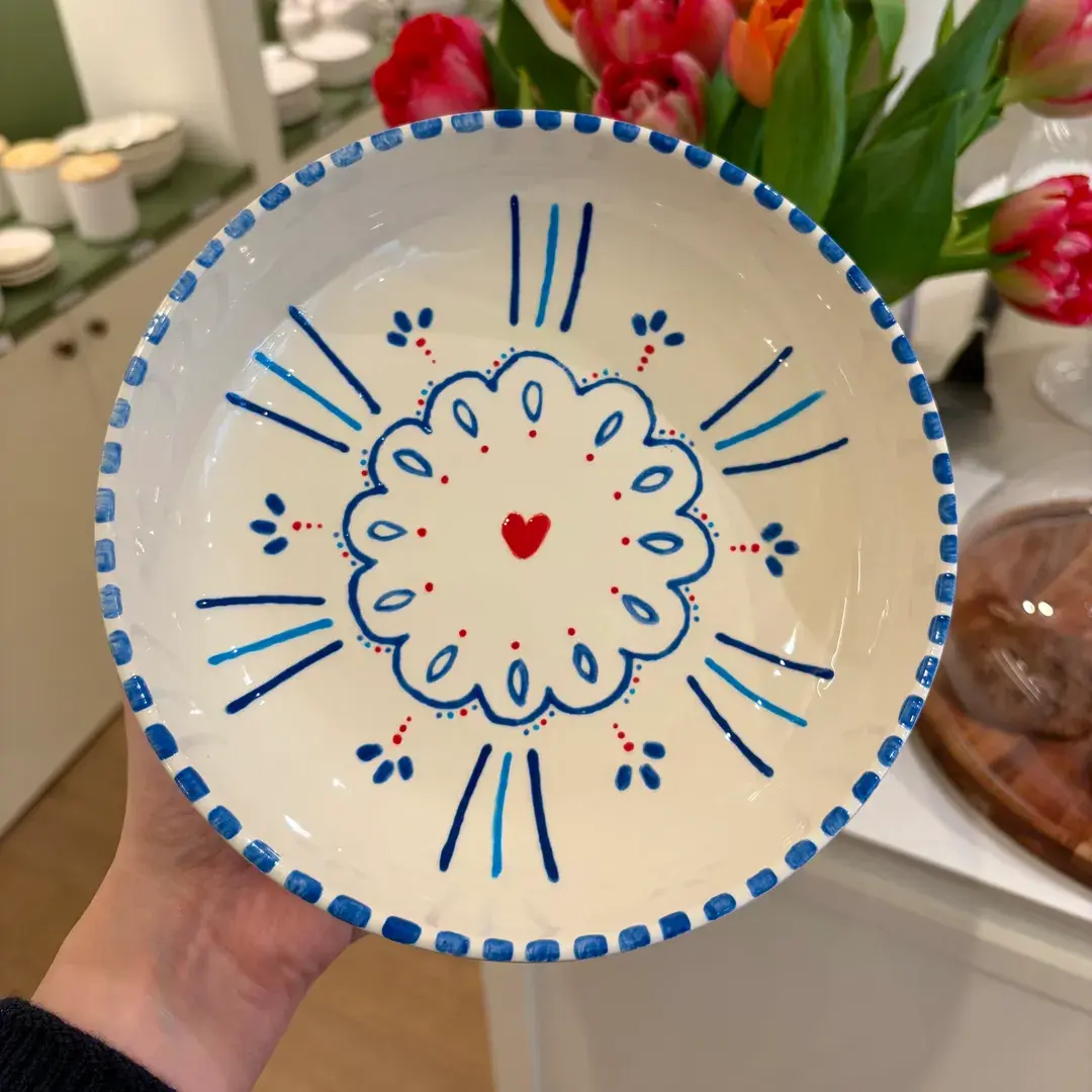 Assiette creuse - Coeur